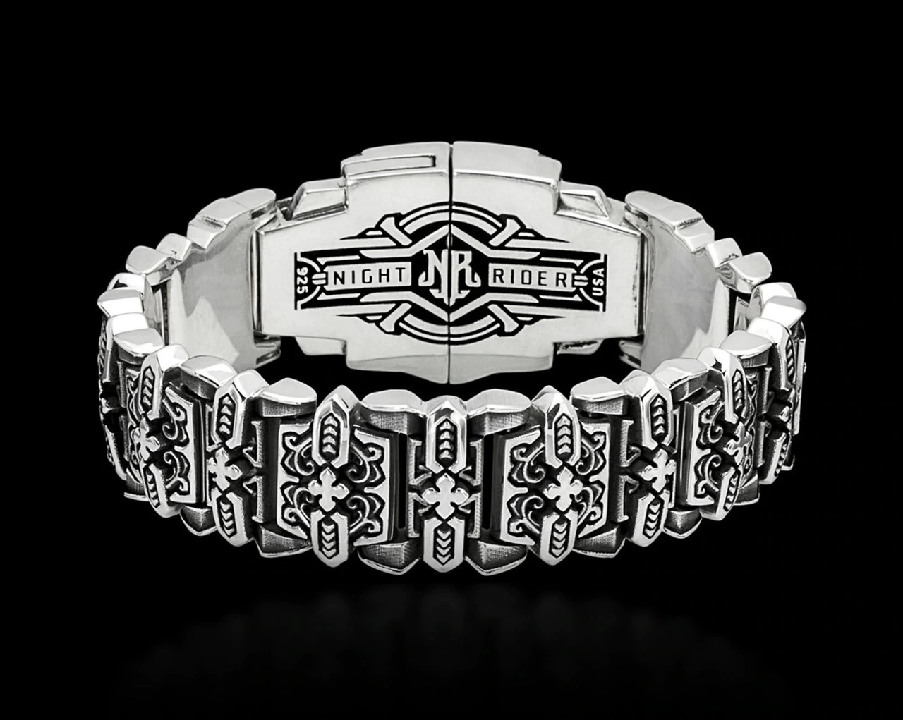 Male Cross Vintage Lion Head Animal Pattern Ring