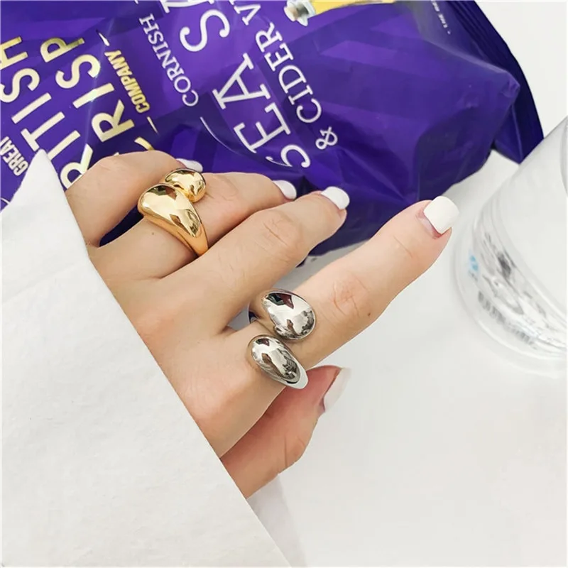 Gold Statement Dome Ring for Women