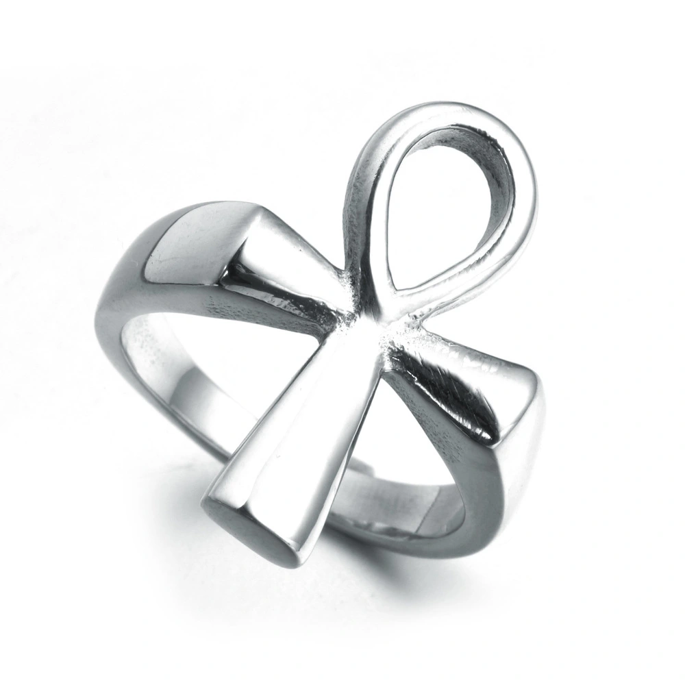 Hollow Cross Ring