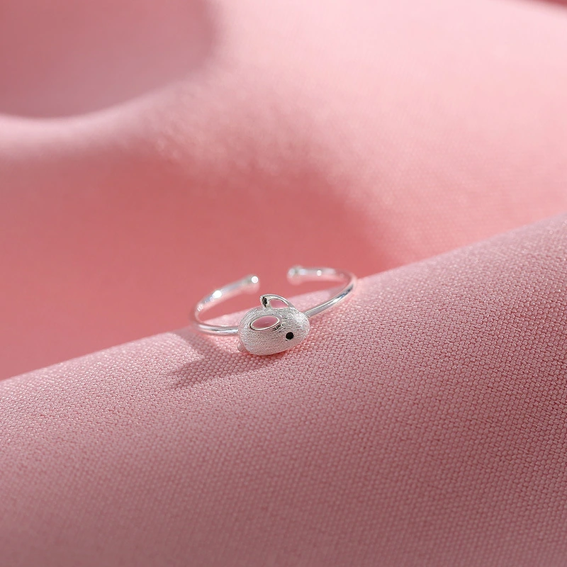 Japanese Style Light Luxury Simple Fashion Ring