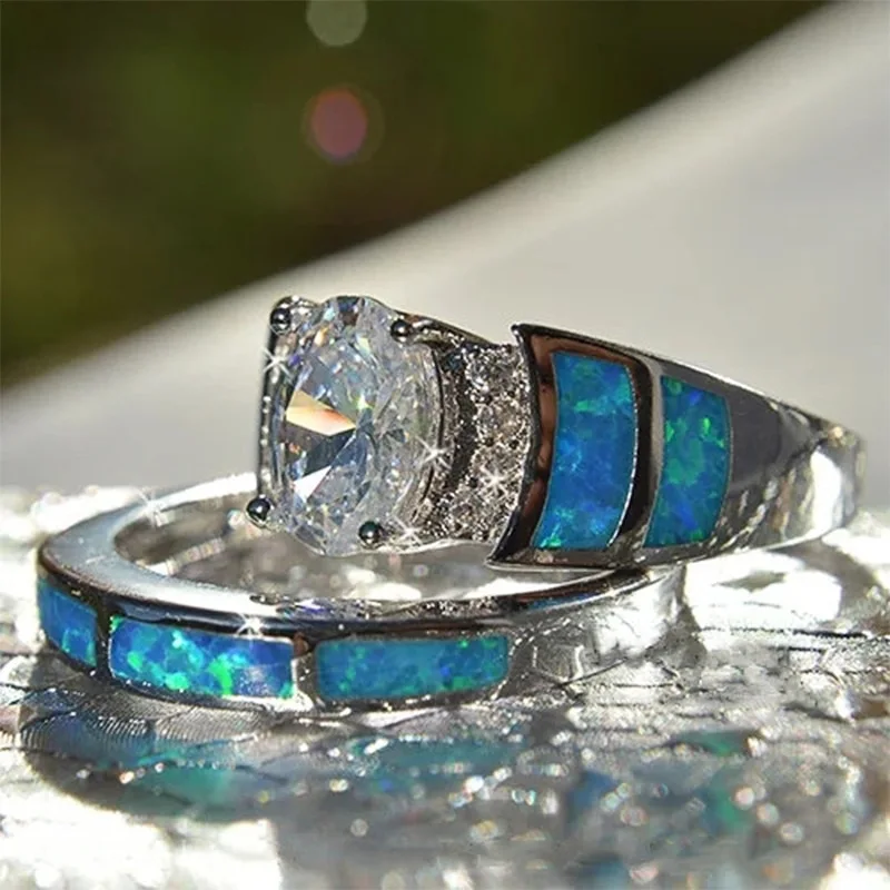 Epoxy zircon ring