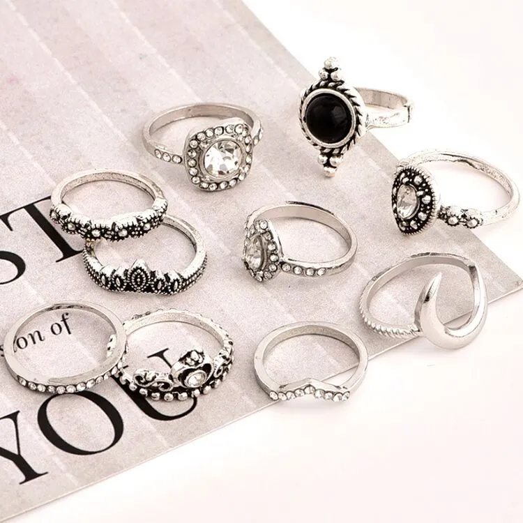 10-piece combination ring