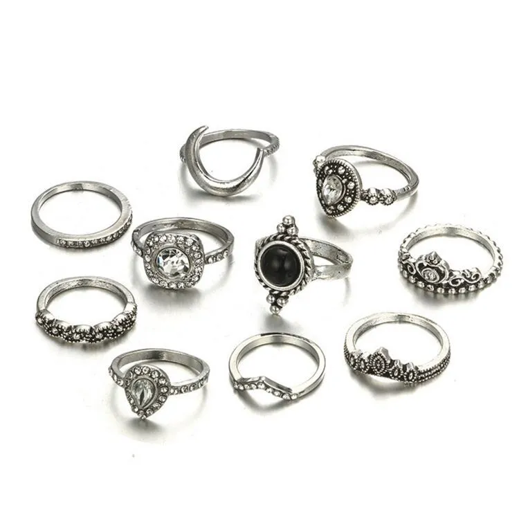 10-piece combination ring