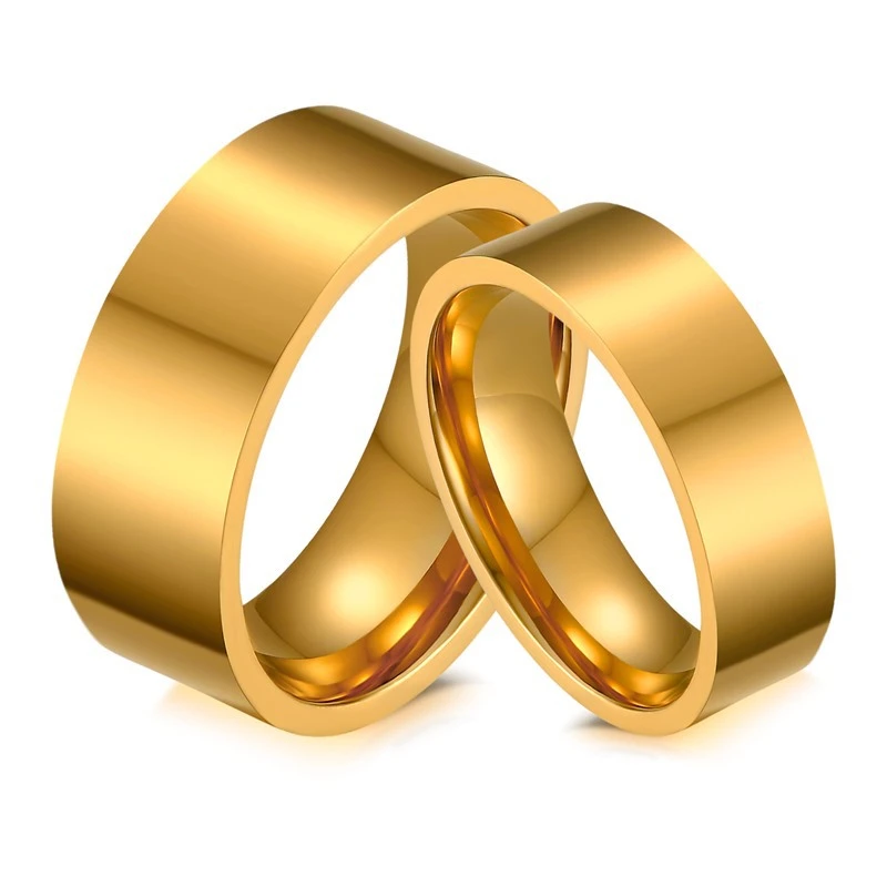 Golden couple ring