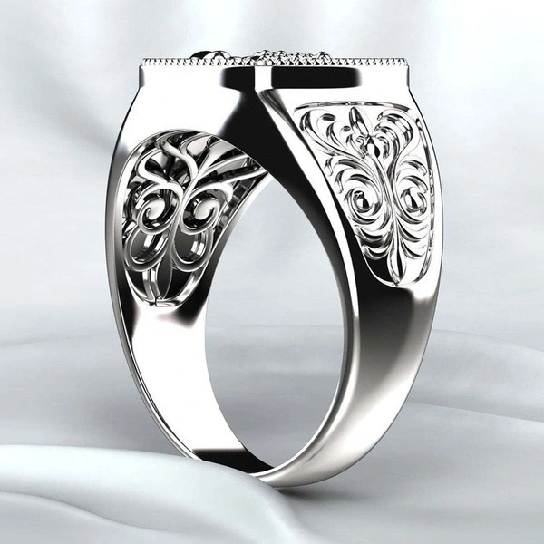 Creative Scorpio relief men's ring
