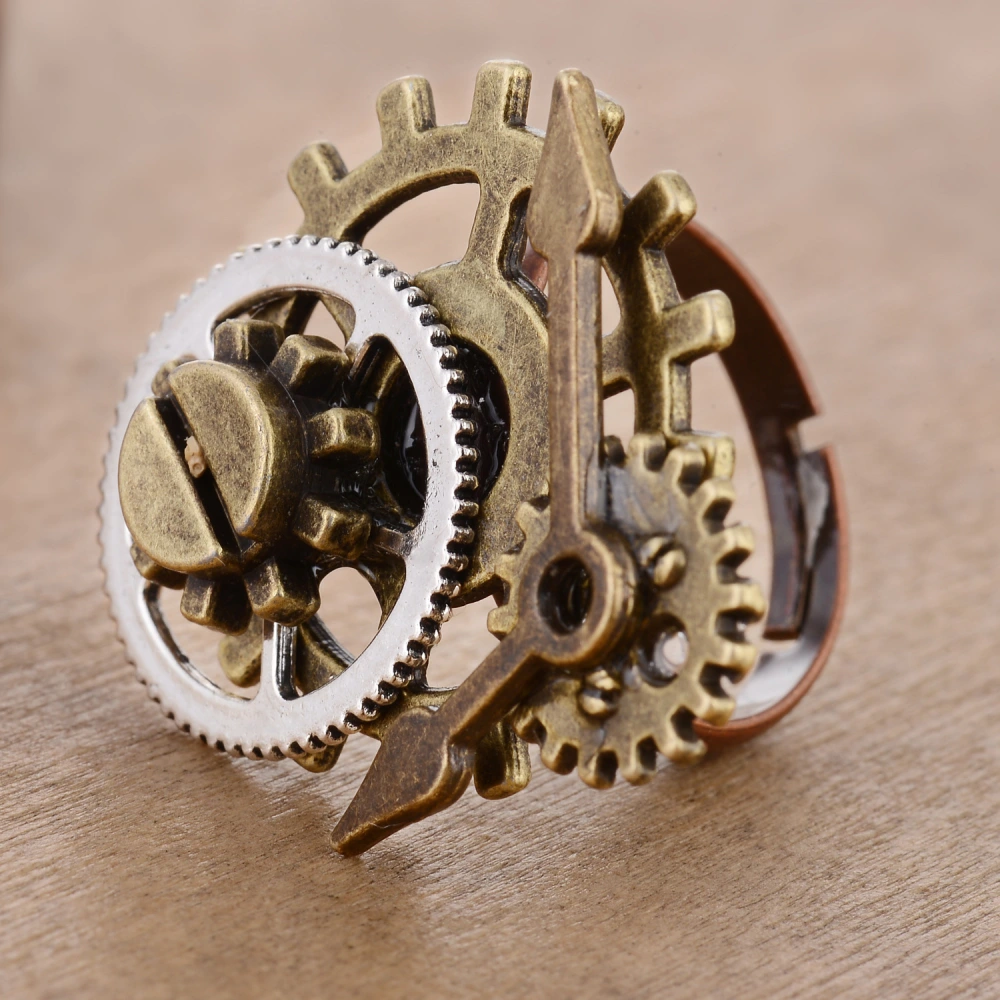 Gear vintage ring