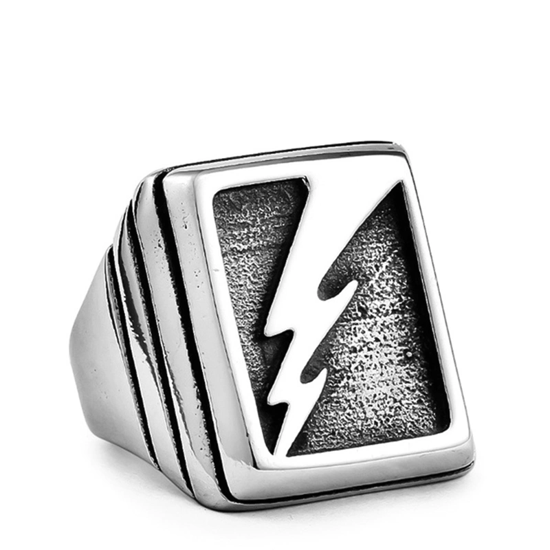 Personalized fashion lightning ring