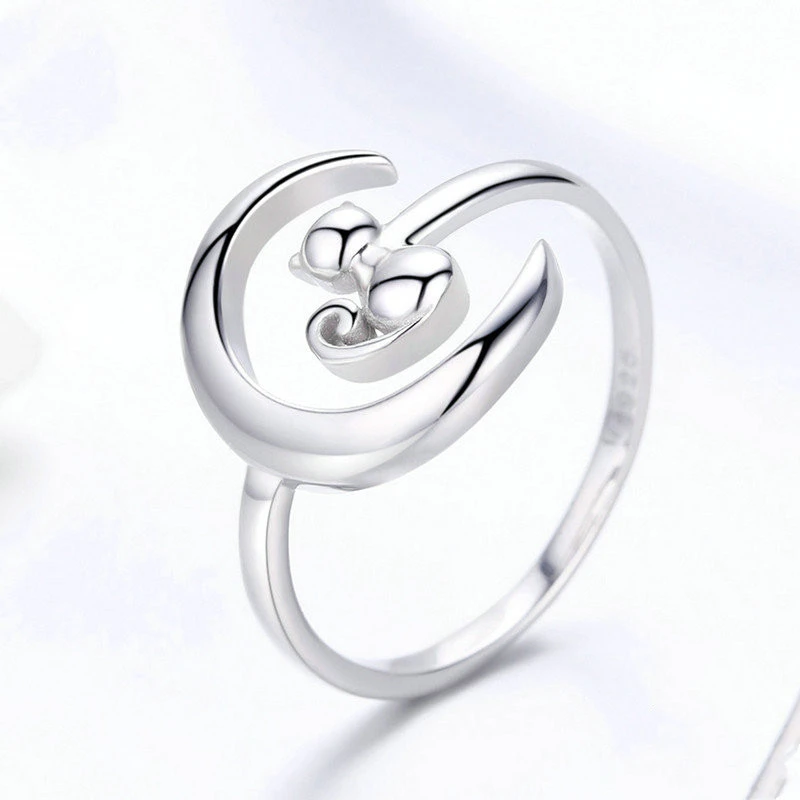 S925 Sterling Silver Simple And Fashionable Women's Ring