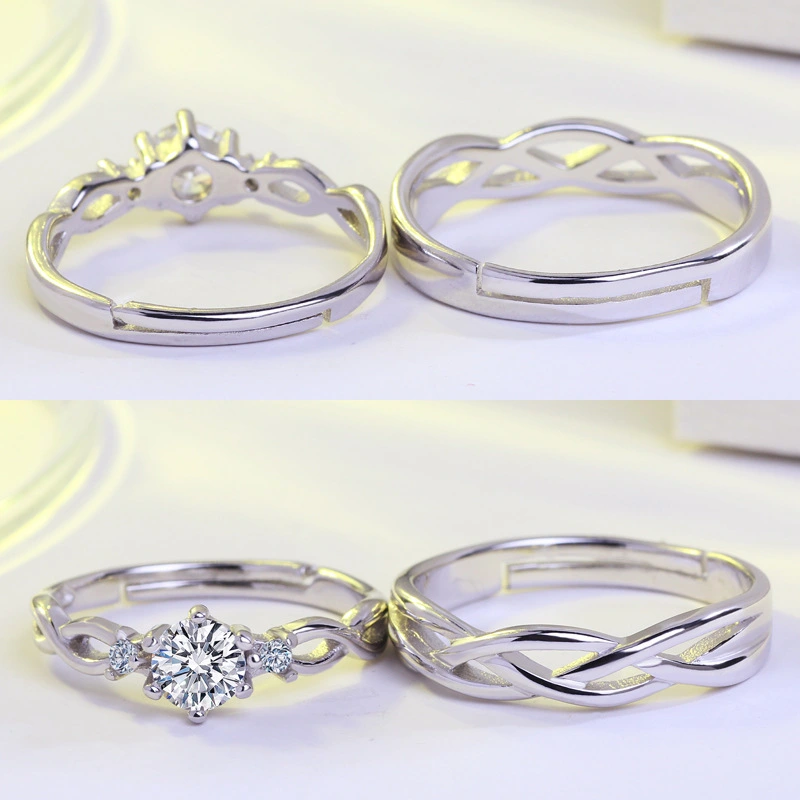 Love Interwoven Ring For Men And Women