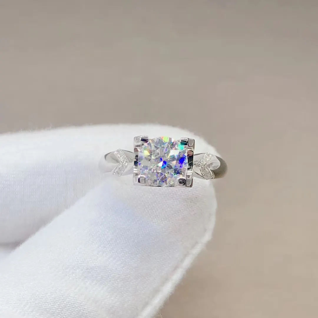 Moissanite Ring