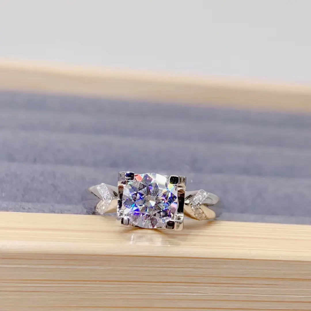 Moissanite Ring
