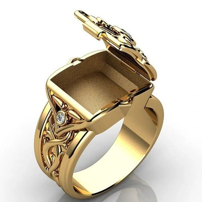 Male Lady Orthodox Virgin Mary Religious Ring