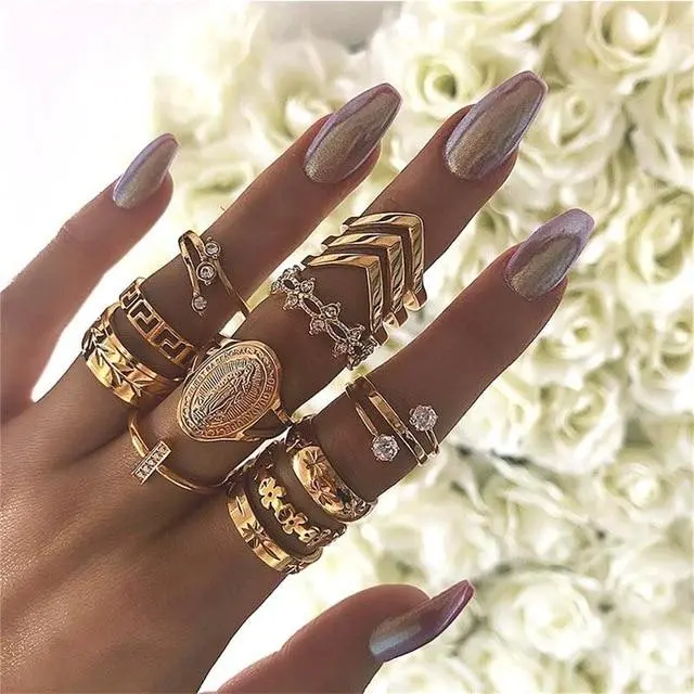 Our Lady of Diamonds Concise Pattern 13-piece Ring Ring