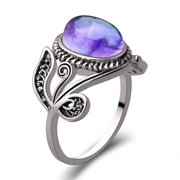 Natural Amethyst Ring