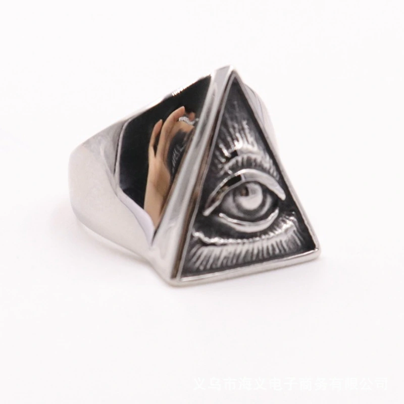 Personality Eye Religious Men's Evil Eye Shape Ring