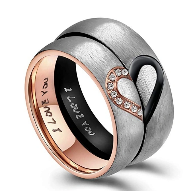 Stainless steel frosted ring