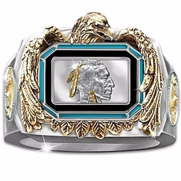 Exquisite men's ring