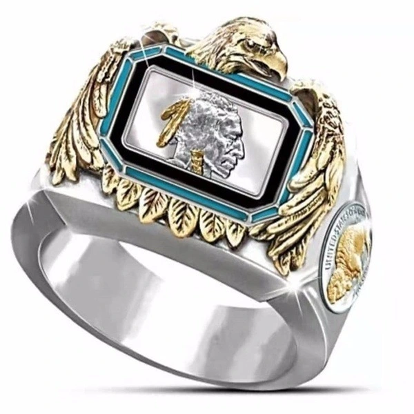 Exquisite men's ring