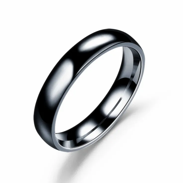 titanium steel stainless steel ring couple ring