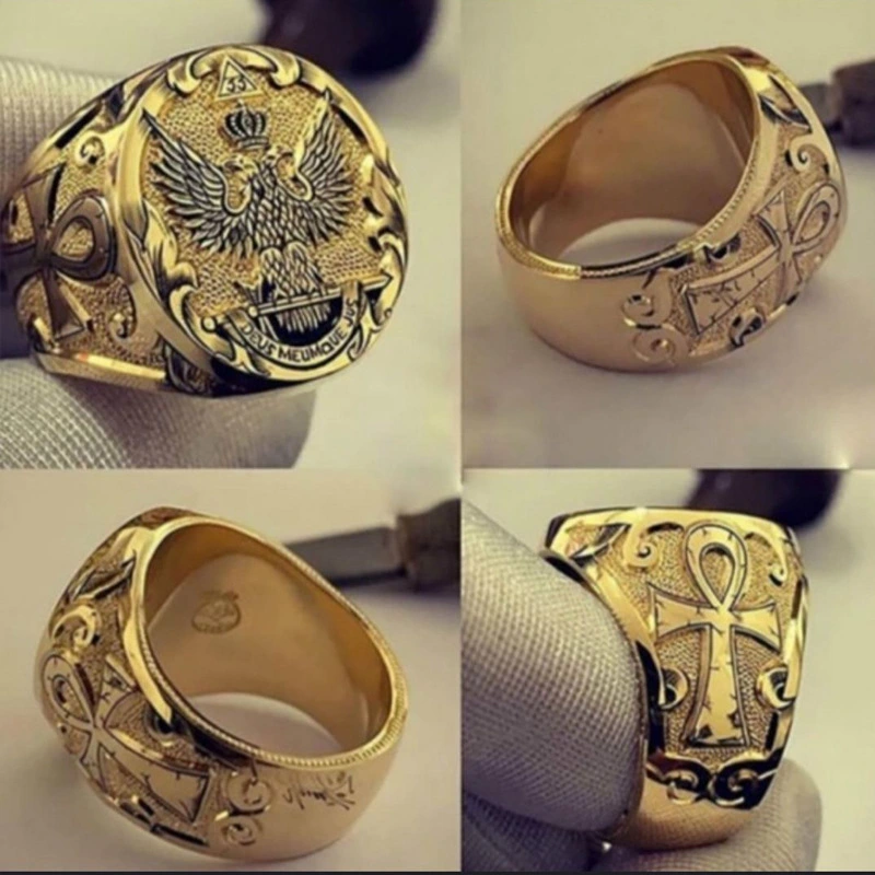 Male Lady Orthodox Virgin Mary Religious Ring