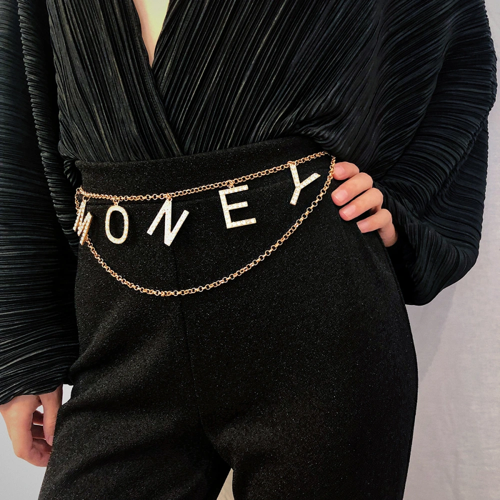 Joker tassel waist with waist chain