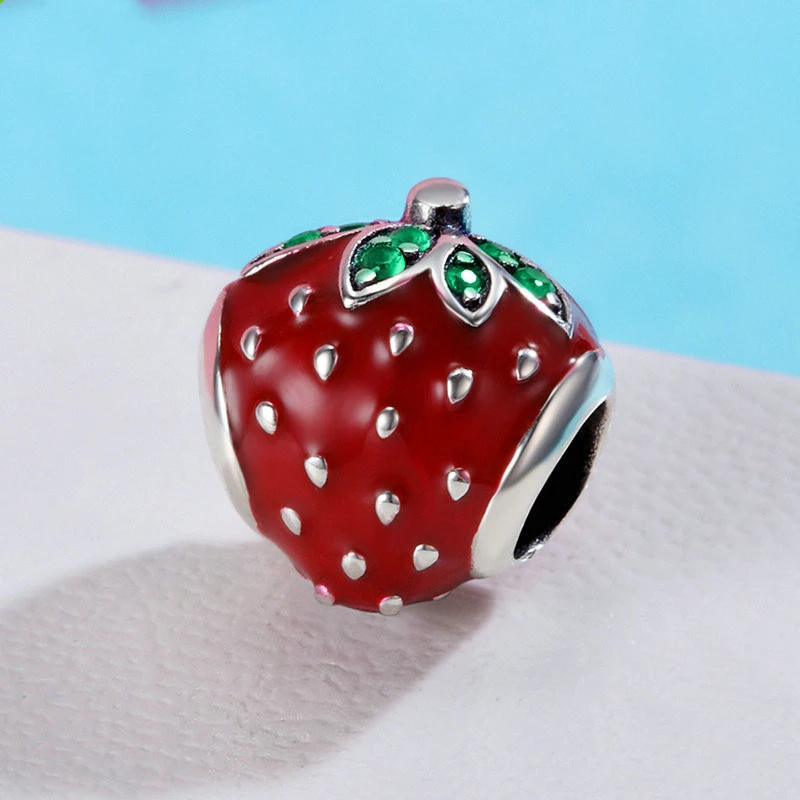 Hongyan strawberry accessories beads