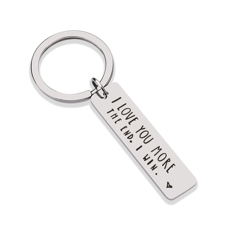 Stainless Steel Keychain Female Personality Trend