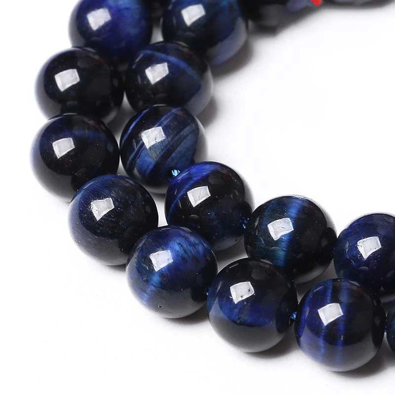 Natural Fashion Turquoise Blue Tiger Eye Loose Beads