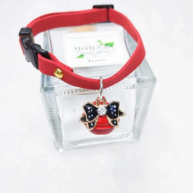 Pet Accessories Collar Bells Cat Bowknot Cartoon Variety of Bells Dogs Teddy Rabbit Necklace