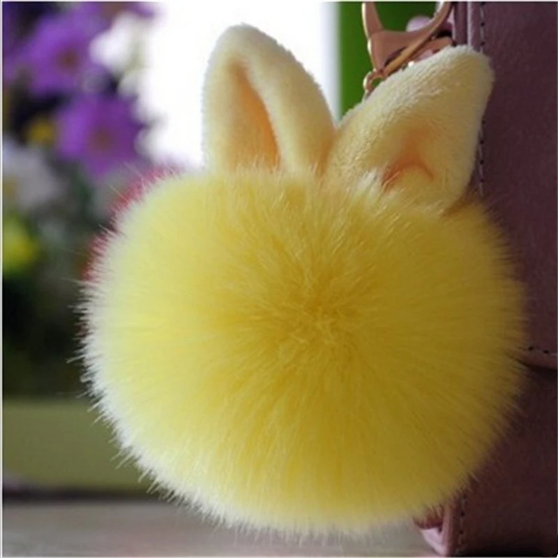 Fur Bag Pendant Plush Keychain