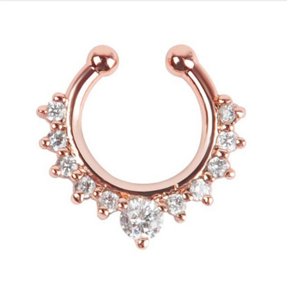 Stainless Steel Non-perforated False Nose Ring