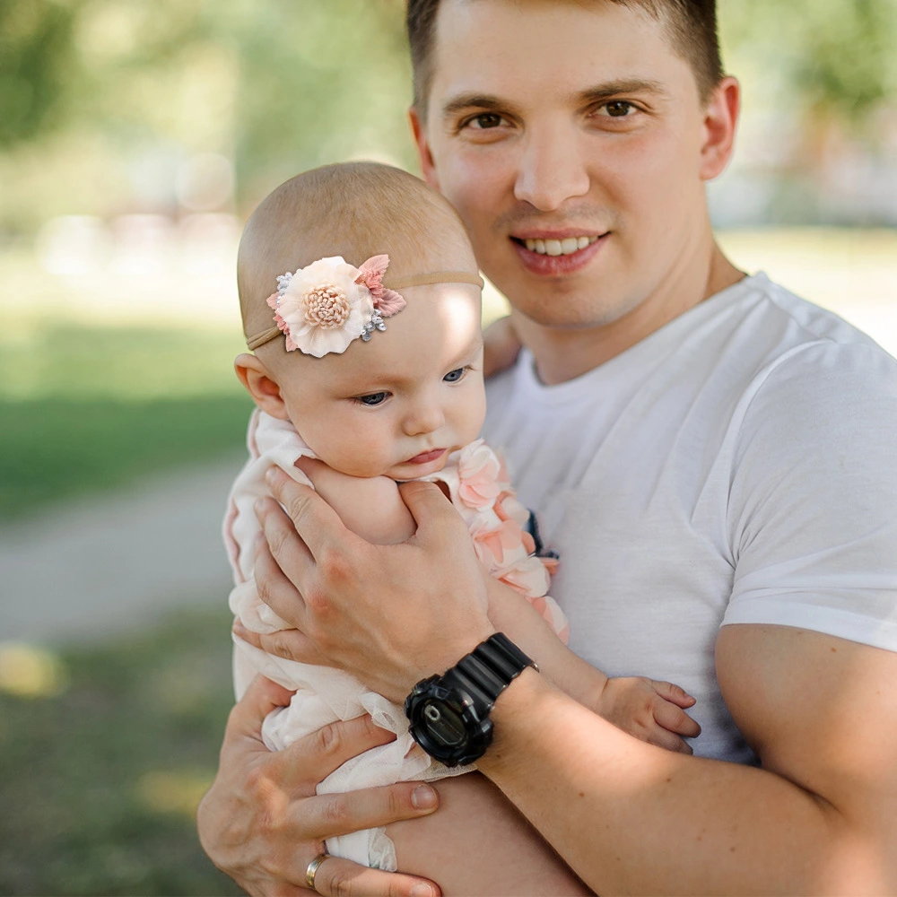 Children's Baby Head Flower Headdress