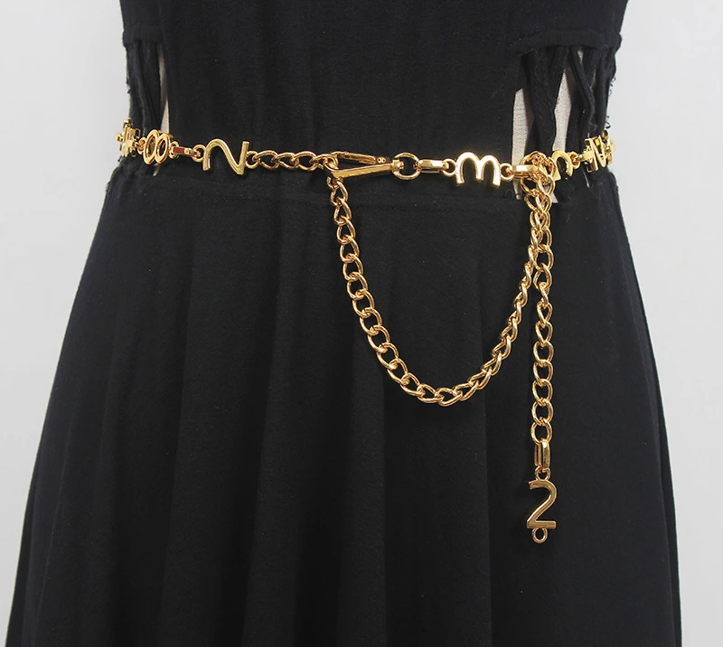 Womens Waist Chain Accessories Female Belt Decoration