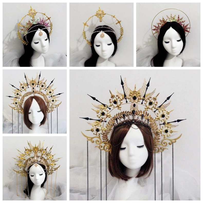 Virgin Crown Crown Material Pack Christmas Birthday Catwalk Headdress