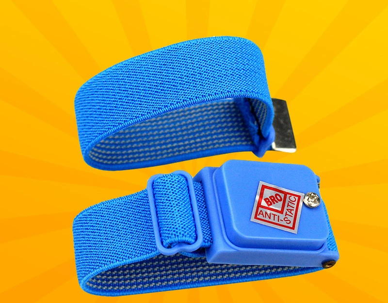 Wireless Anti-Static Wrist Strap Band Blue