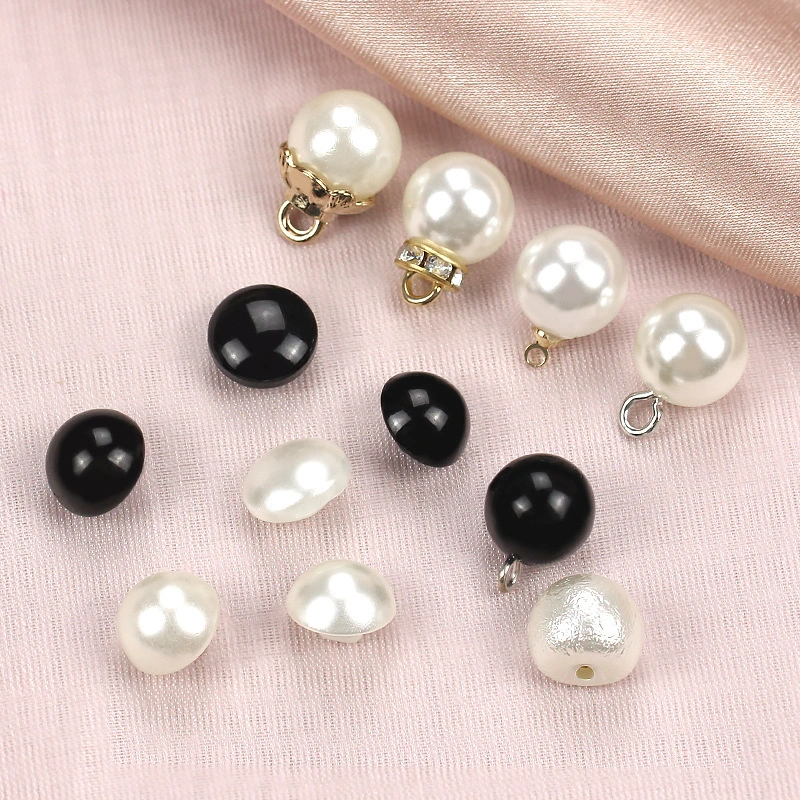 Pearl Shirt Buttons Round Buttons