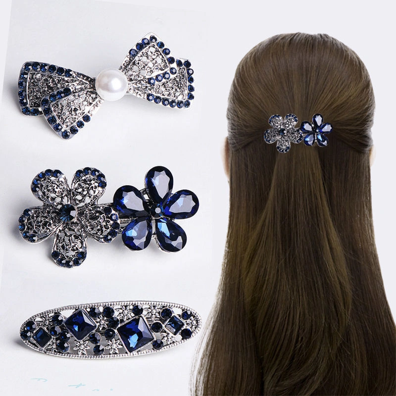 Headdress Rhinestone Large Ponytail Hairpin Adult All-match