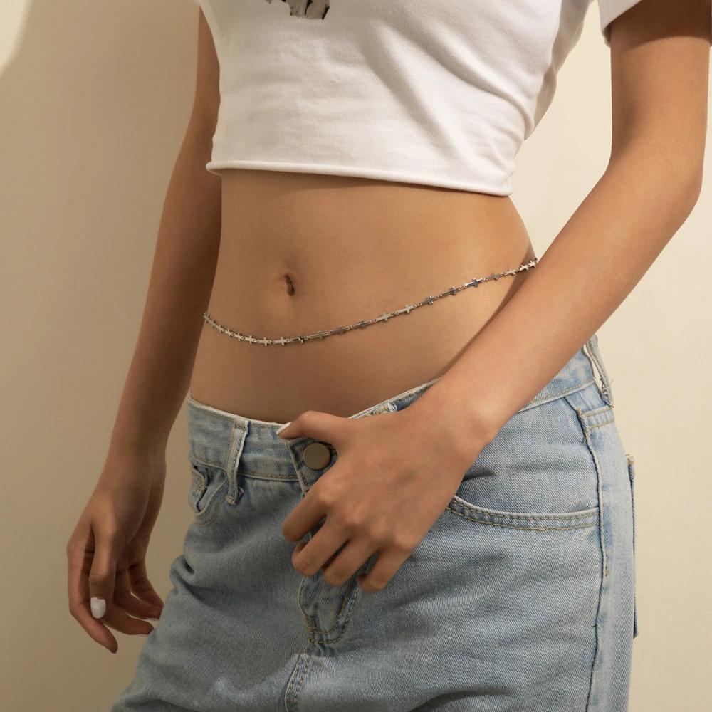 Street Style Punk Style Body Chain Girl