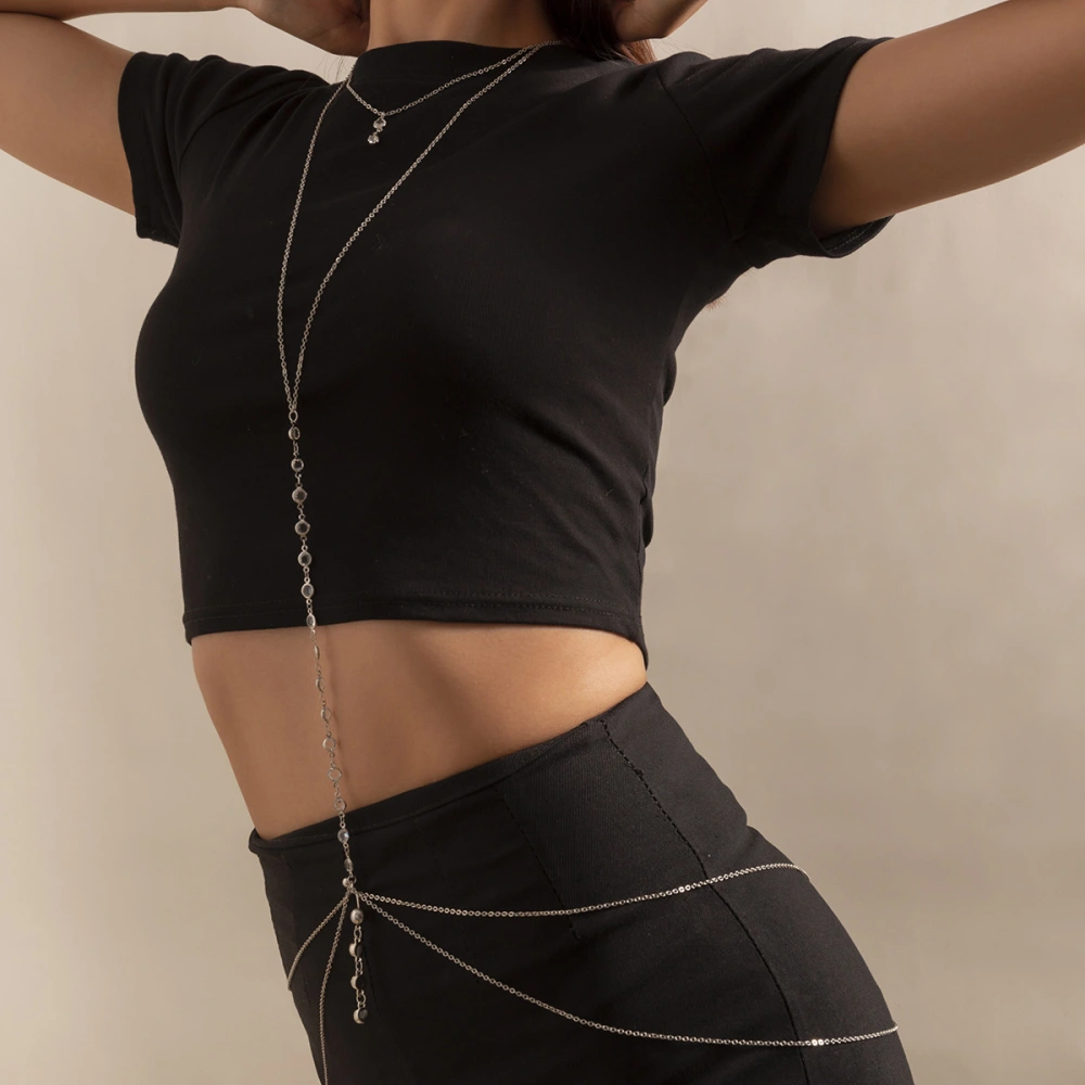 Sexy Simple One-piece Belly Button Waist Chain