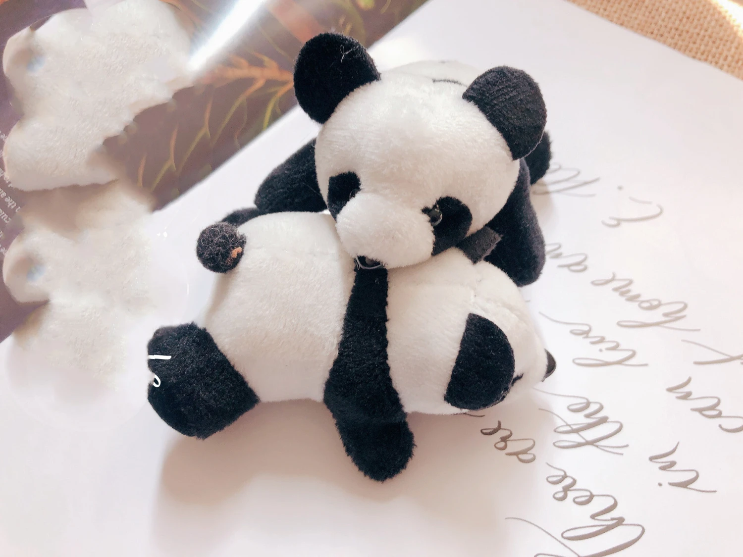 Baby panda Brooch