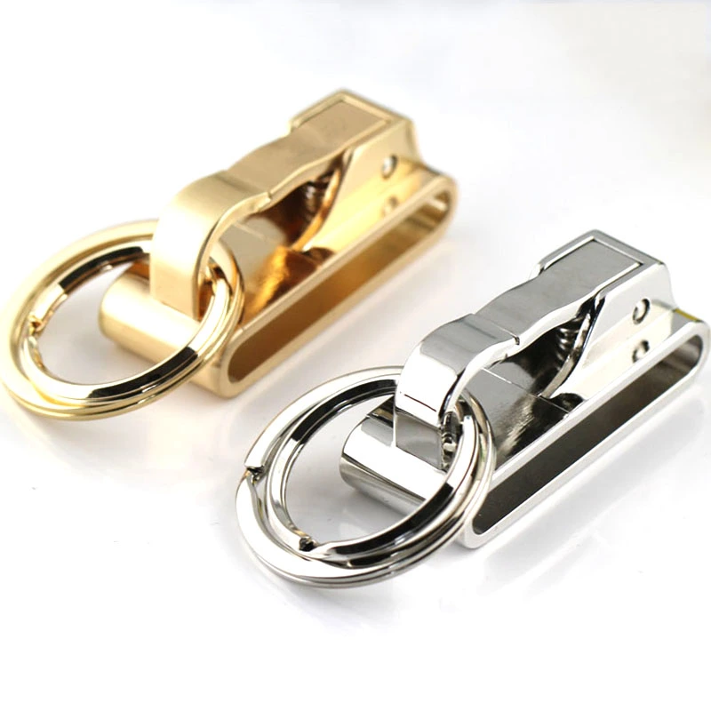 Men wear belt keychain