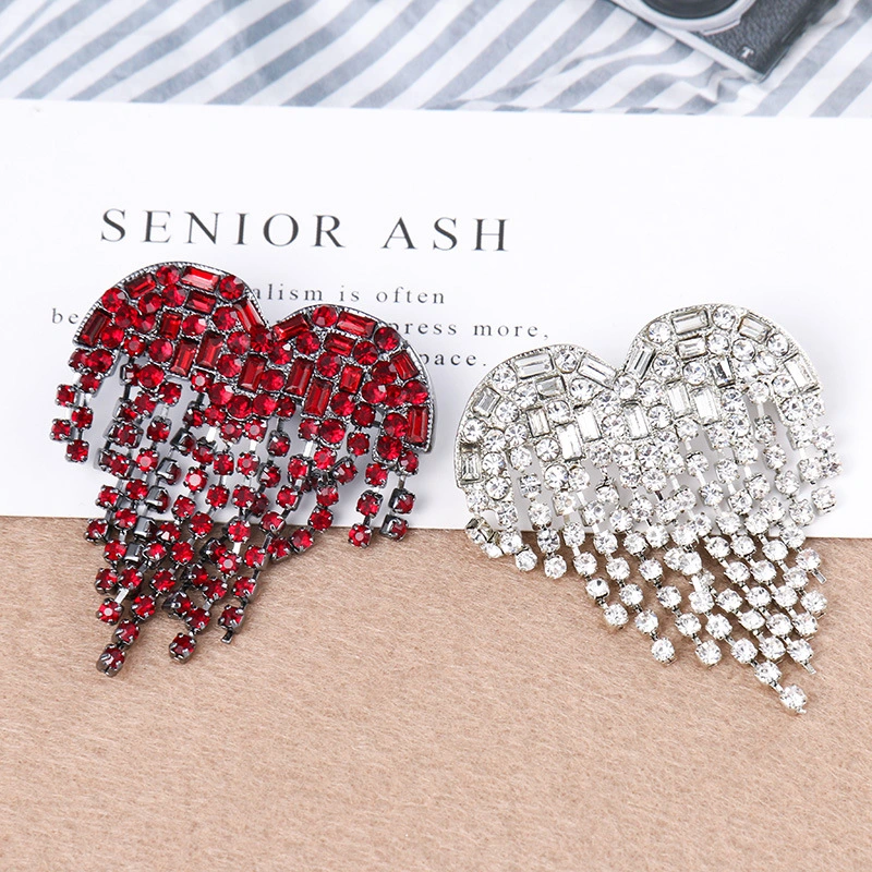 Amashi The Same Love Tassel Brooch With Anti-glare Neckline Pin