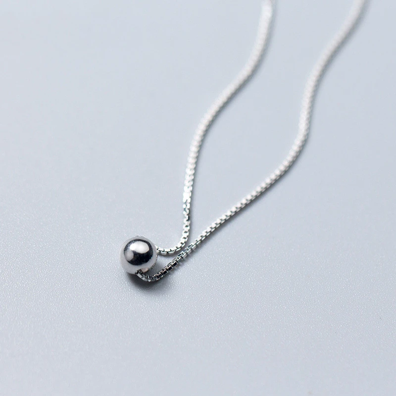 Round ball neck chain clavicle chain