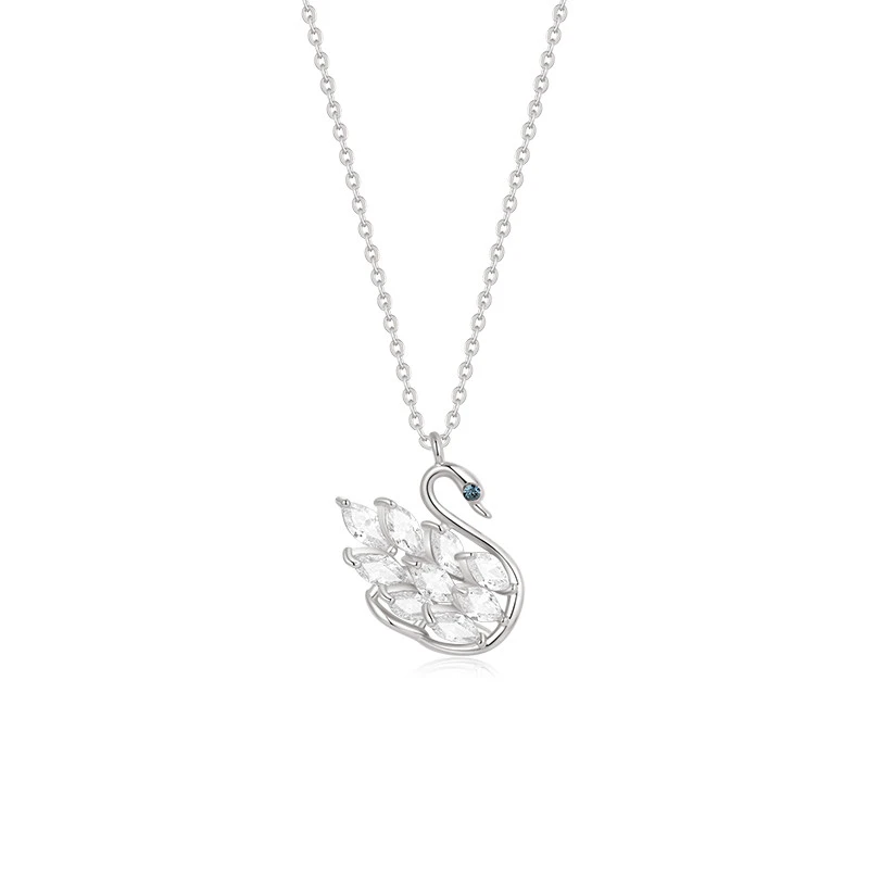 JOJO Little Swan Necklace Female Clavicle Chain