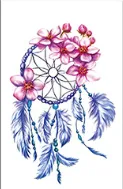 Totem tattoo sticker