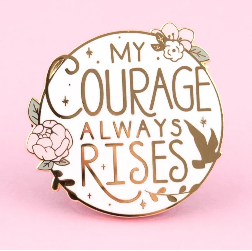 Pride And Prejudice Courage Badge Decoration