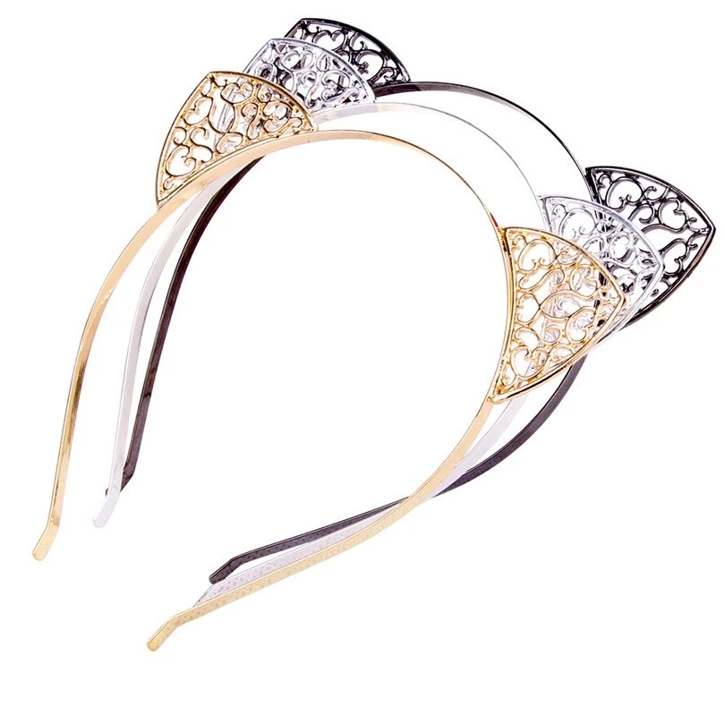 Shiny cat ear headband