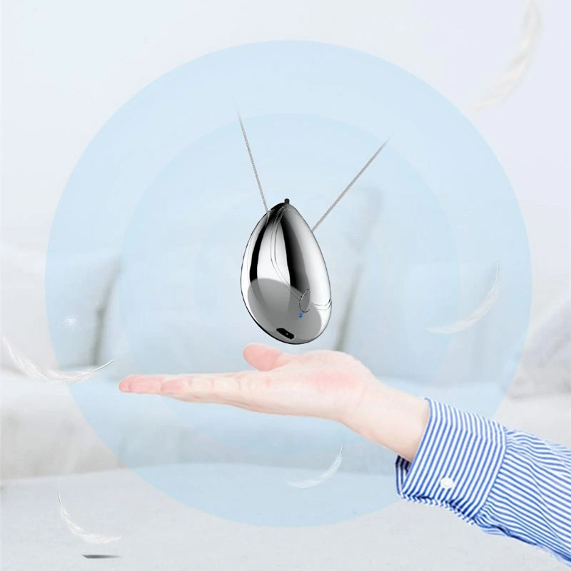 Necklace hanging neck portable air purifier