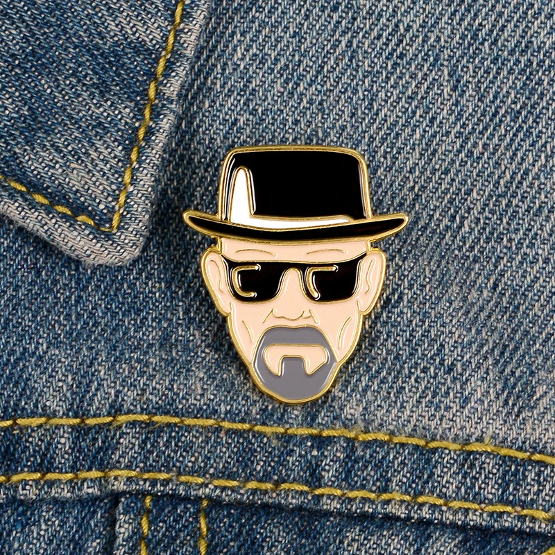 Movie badge cartoon personality alloy brooch