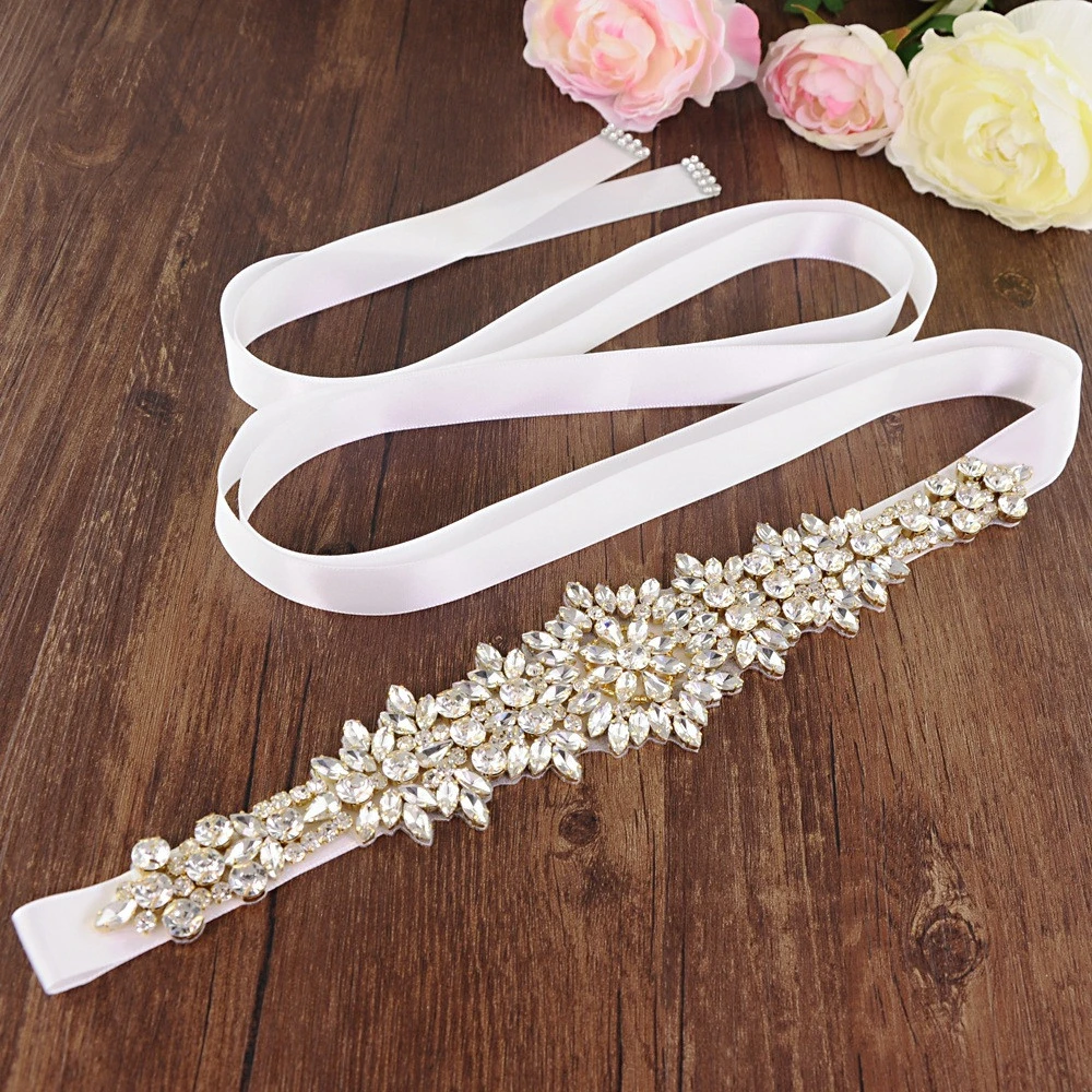 Wedding dress belt of European and American brides